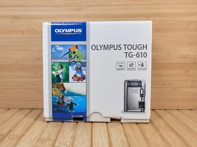 Cámara digital Olympus Tough TG-610 14MP roja/zoom 5x/impermeable/probada Foto 1 de 4