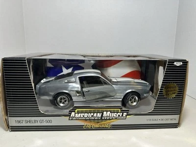 ERTL AMERICAN MUSCLE 1967 FORD MUSTANG SHELBY GT-500 1:18 SCALE LIMITED EDITION - Image 1 of 4