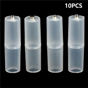 Convenient 10 Pack of AAA to AA Battery Holders for Various Applications - Picture 1 of 8