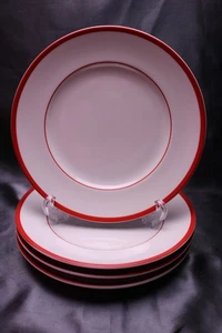 Williams Sonoma Brasserie Kirschrot Band 4 Mittagessen Salatteller 9" Japan - Bild 1 von 8