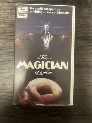 The Magician of Lublin VHS Cannon Home Video Alan Arkin Louise Fletcher - Mint! - Image 1 of 3