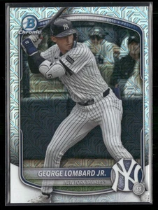 2025 Bowman Chrome #BCP-164 George Lombard Jr. Mojo Refractor - Yankees - Bild 1 von 2