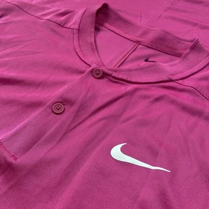 Nike Shirt Men’s Medium M Dri-Fit Victory Blade Polo Pink Golf DH0838-621 - Picture 1 of 11