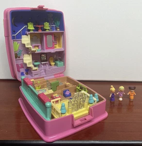 De colección Polly Pocket Star Brillante Cena Fiesta Compacto Completo No Funciona Luz - Imagen 1 de 23