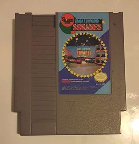Hollywood Squares (Nintendo Entertainment System NES, 1989) Tested And Authentic