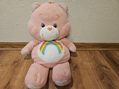 "Oso almohada Jumbo Cheer Care Bear 26"" felpa osos de cuidado Y2K" Foto 1 de 2