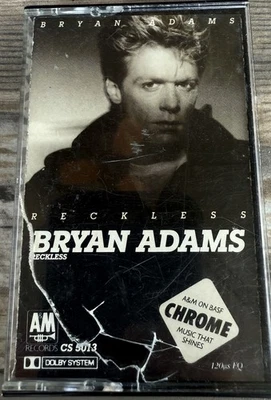 Bryan Adams: Reckless (1990)  (Cassette Tape) - Image 1 of 3