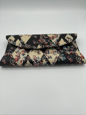 LK Bennett Snakeskin Envelope Clutch Purse - Image 1 of 4