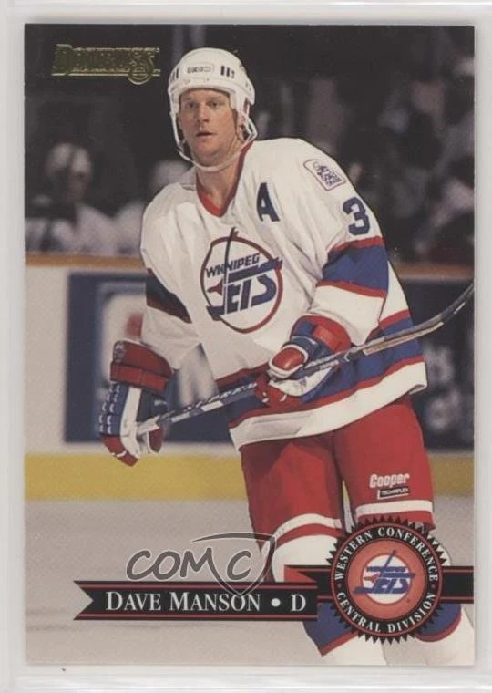 1995-96 Donruss Dave Manson #317 - Image 1 of 2
