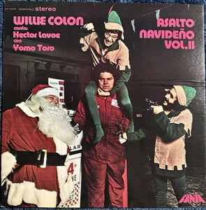 Willie Colon - Asalto Navideño Vol. II LP Fania 1973 Latin Vinyl Hector Lavoe - Picture 1 of 4