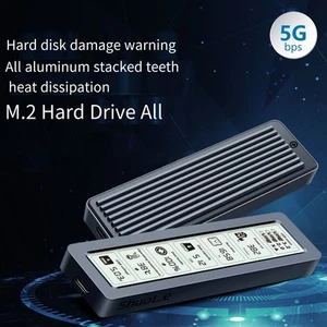 USB3 2 Gen 1 For M 2 SSD Box for SATA Drives with 10Gbps Transfer Speed - Photo 1/20