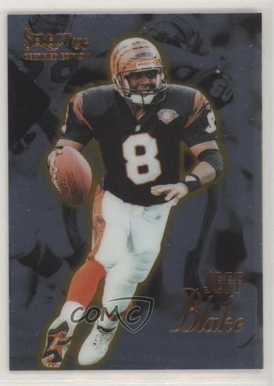 1995 Select Certified Edition Jeff Blake #13 Rookie RC - Image 1 of 2