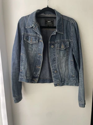 JUST JEANS Vintage Blue Denim Jean Jacket Women’s Size 10 - image 1 of 4