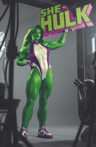 She-Hulk, Vol. Cómics de Marvel de variante virgen exclusiva de Rahzzah 4 #1 - Imagen 1 de 1