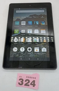 Amazon Kindle Fire HD 7" 4th Gen SQ46CW Black Tablet EReader Working Device only - Picture 1 of 9