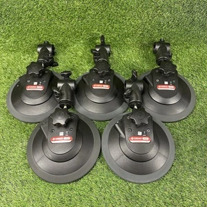 5er PACK YAMAHA TP65 NEUE ELEKTRONISCHE DRUM PADS mit Rack Halter montiert Klemme - Bild 1 von 10