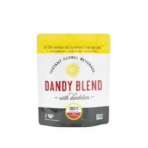 Bolsa de 200 tazas de bebida herbal instantánea Dandy Blend original con Dande - Imagen 1 de 7