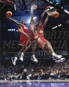 Lebron James Cleveland Cavaliers 3 exposure dunk 8x10 11x14 16x20 photo 456 - Picture 1 of 1