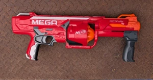 NERF B0719 N-strike Mega Series RotoFury Blaster 10 Disparos Silbador Dardo Rápido - Imagen 1 de 2