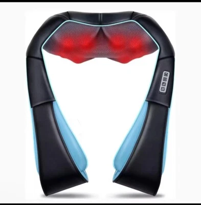 МАССАЖЕР ШИАЦУ ДЛЯ ШЕИ И СПИНЫ 4 РЕЖИМА С ПОДОГРЕВОМ МАССАЖЕР ДЛЯ ВСЕГО ТЕЛА ПЛЮС АВТОМОБИЛЬНАЯ ВИЛКА - Изображение 1 из 4