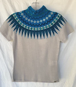 VTG 80s..FORNARINA..SOUTHWESTERN..WOOL..PULLOVER..SWEATER..NWT..XS / S - Picture 1 of 5