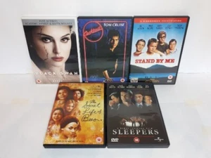 DVD Bundle 5x Drama Thriller Action Movies - Cocktail, Black Swan, Sleepers VGC - Imagen 1 de 11