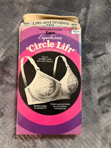 40D VTG Exquisite Form Circle Lift Inner WF Support Bra P458 NOS white READ! - Picture 1 of 11