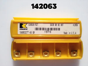 SDEB 26152 T Grade KC850 Full Package of 5 Kennametal Tungsten Carbide Inserts - Picture 1 of 3