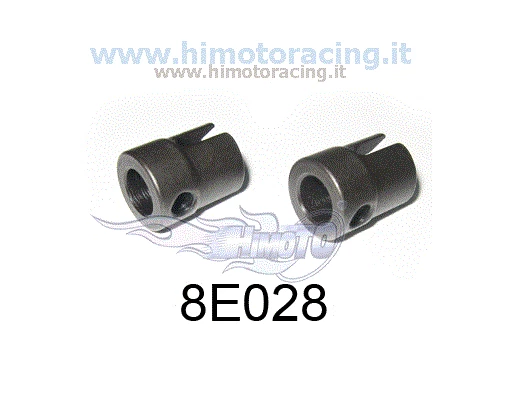 8E028 820017 COPPIA BICCHIERINI METALLO X DIFFERENZIALE CENTRALE HIMOTO 1/8 2pz - Immagine 1 di 1