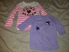 Lot of 2 girls shirts size 5/6