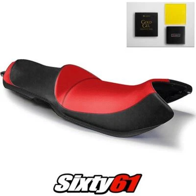 Cubierta de asiento y gel Can-Am Spyder RS 2007-2013 2014 2015 2016 rojo carbono Luimoto Foto 1 de 4