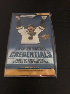 2019-20 Upper Deck Credentials Hockey Pack Hughes Fox Makar Suzuki? - Picture 1 of 1