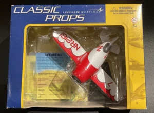 Motor Max Classic Props Lockheed Gee Bee R-2 Red White 1/100 Scale NIB New Box - Picture 1 of 3