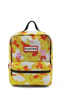 Zaino Cacciatore Bambini Peppa Pig Fanghi Nylon Resistente all'Acqua Giallo - Nuovo con etichette - Foto 1 di 12