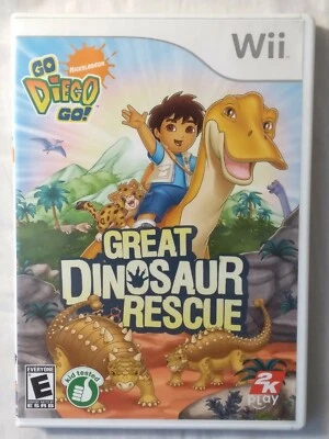 Go, Diego, Go Great Dinosaur Rescue (Nintendo Wii, 2008) - Image 1 of 3
