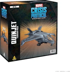 Games Marvel Crisis Protocol Quinjet Terrain Pack Free And Fast Shipping - Picture 1 of 5