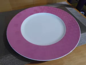 Luna Platzteller Fahne Pink 31 cm Hutschenreuther NEU - Bild 1 von 1