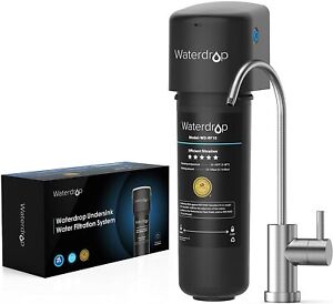 Waterdrop 10UB Untertisch Wasserfiltersystem mit Dediziertem Wasserhahn USA Tech