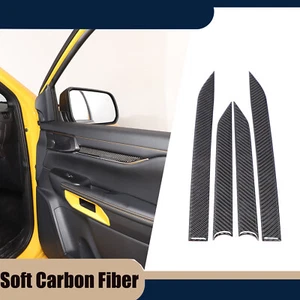 Carbon Fiber Interior Door Panel Trim Sticker For Ford Ranger Raptor T9 2024 - Picture 1 of 24