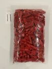 MIXED ASSORTED GENUINE LEGO 1KG BAG RED BRICKS PIECES STARTER KIT (BAG 11)