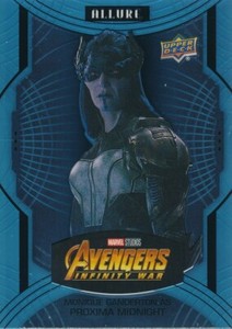 #134 MONIQUE GANDERTON PROXIMA MIDNIGHT 2022 Upper Deck Marvel Allure HIGH SP