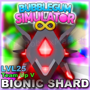 BIONIC SHARD | ♾️ BGSI - Bubble Gum Simulator Infinity⚡FAST DELIVERY⚡LEVEL 25 - Picture 1 of 3