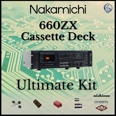 中道660ZX盒式磁带卡座终极升级套件正品零件修复 — 第 1/3 张图片