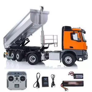 Kabolite 5801 Dump Trailer RTR 1/14 4X4 RC Tractor Truck 3Axles Electric Lifting - Picture 1 of 24