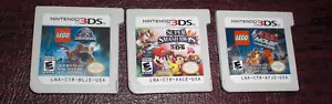 Super Smash Bros LEGO Jurassic World The LEGO Movie 4 3DS 2DS XL Console System - Picture 1 of 2