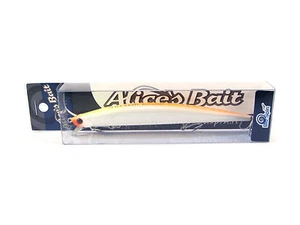 NEW LONG JERK "ALICE'S BAIT" MINNOW 140 SLIM 22gr SINKING COLOR: WHITE ORANGE - Bild 1 von 1