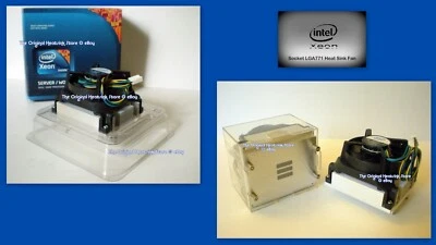 Intel Xeon Heatsink CPU Cooler Fan for L5420-E5420-E5440-E5462 Socket J LGA771 - Image 1 of 4