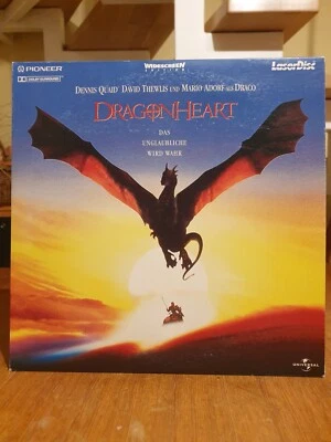 Laserdisc  Dragon Heart Pioneer Dolby Surround Widescreen Pal deutsch Version - Bild 1 von 2