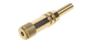 3.5mm Line Stereo Gold Metal Jack Socket - Picture 1 of 1