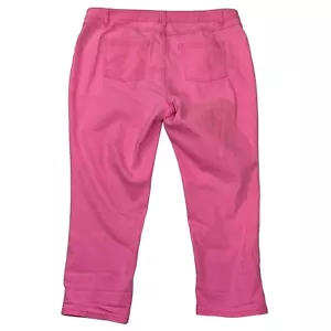 Denim 24/7 Skinny Stretch Jeans Pants Size 18 W Bubblegum Pink 41 x 29 - Picture 1 of 7